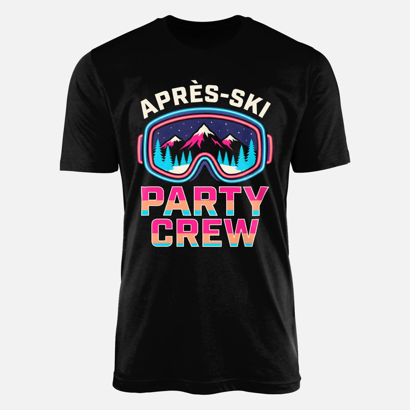 T-shirts: Lunettes de ski apr&egrave;s-ski party