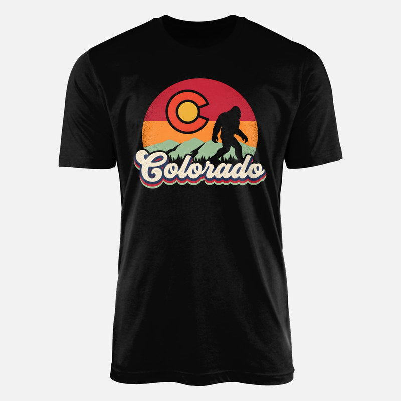 T-shirts: Bigfoot au Colorado vintage