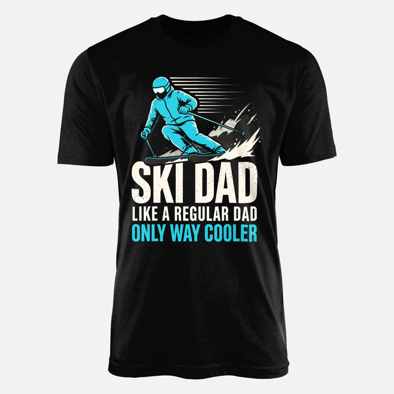 T-shirts: Papa skieur bien plus styl&eacute;