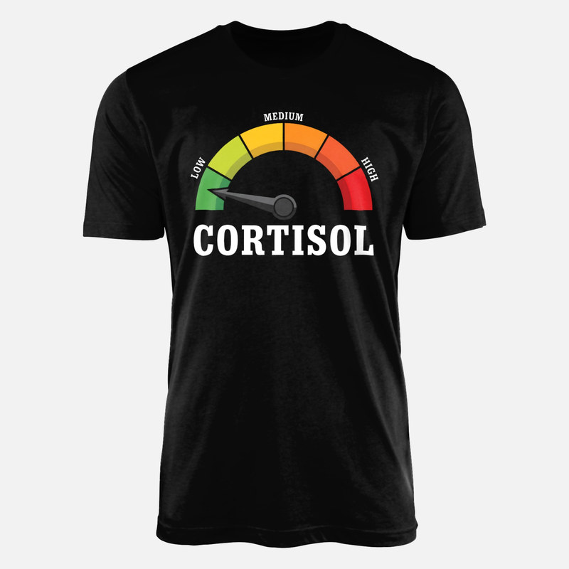 T-shirts: Niveau de cortisol bas
