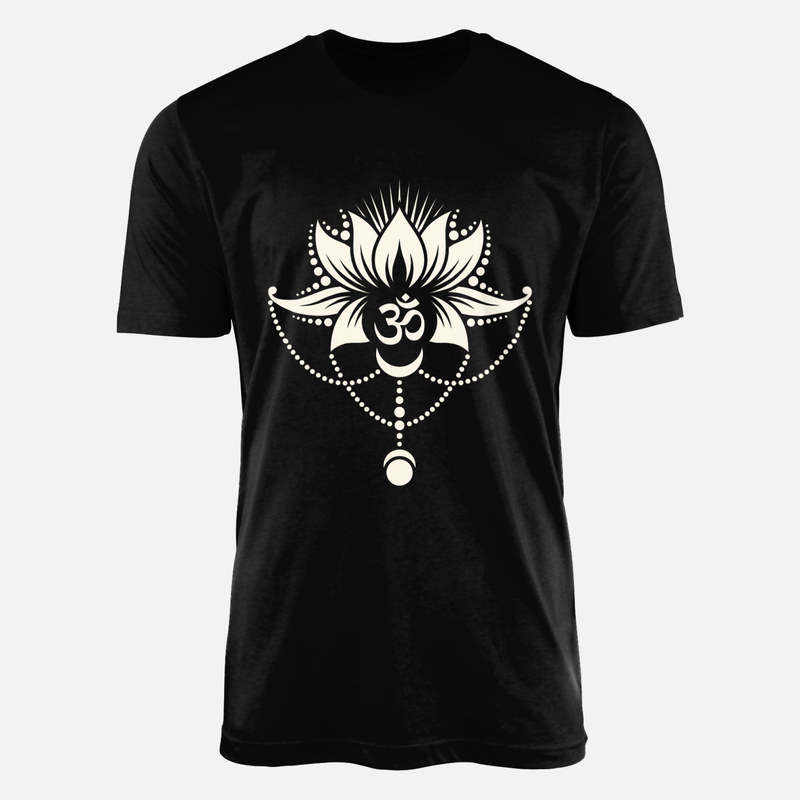 T-shirts: Fleur de lotus et symbole Om