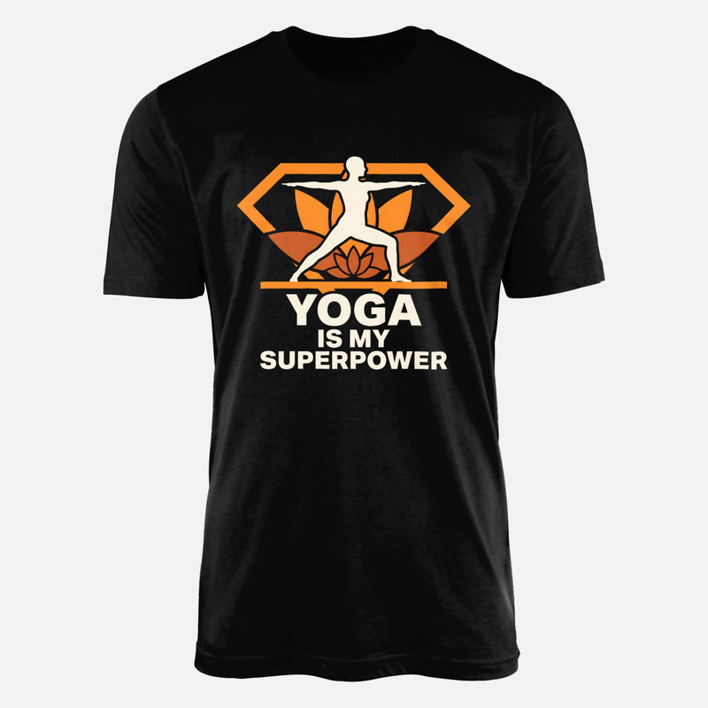 T-shirts: Le yoga est mon super-pouvoir