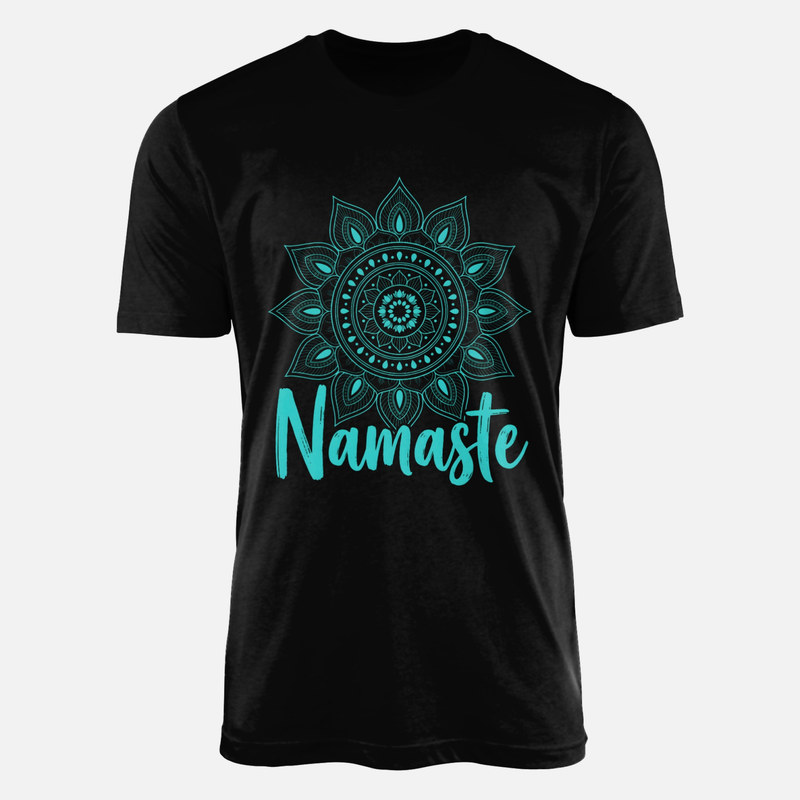 T-shirts: Mandala floral et namaste