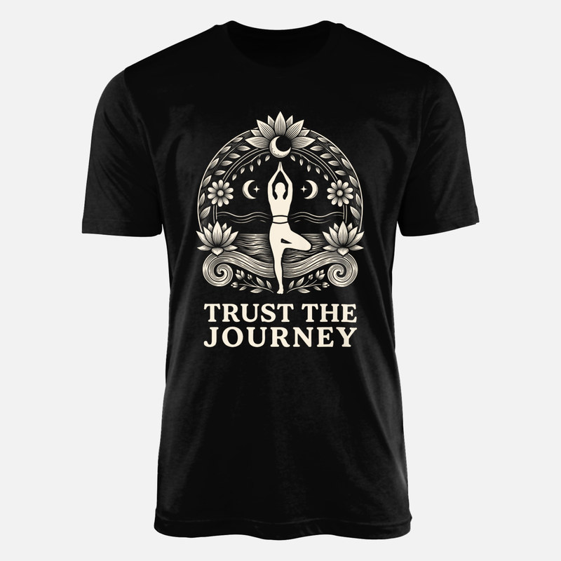 T-shirts: Posture de l'arbre et confiance