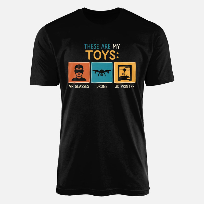 T-shirts: Mes jouets high-tech VR drone 3D