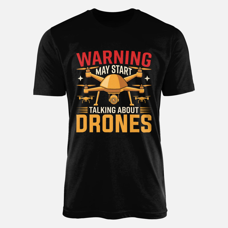 T-shirts: Attention je parle de drones