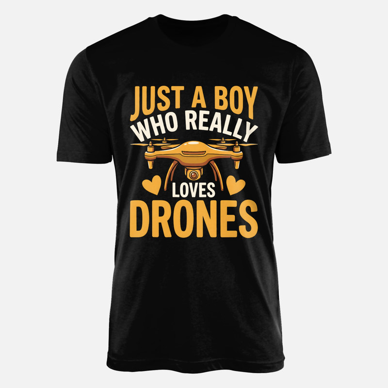 T-shirts: Gar&ccedil;on passionn&eacute; de drones