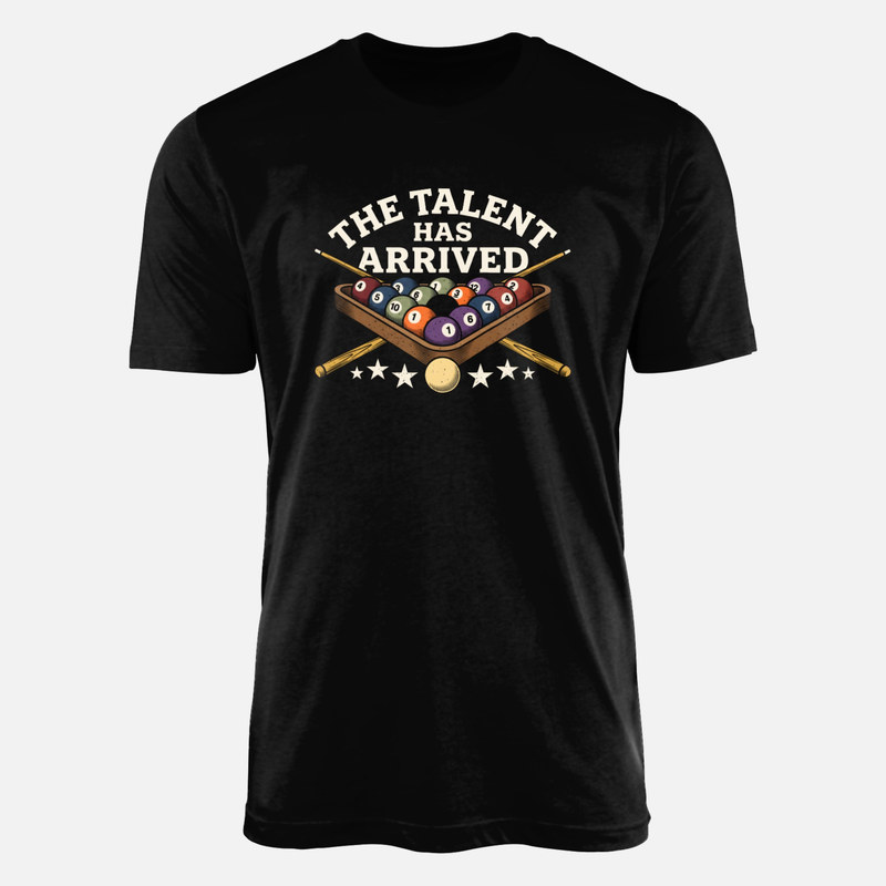 T-shirts: Le talent du billard est arriv&eacute;