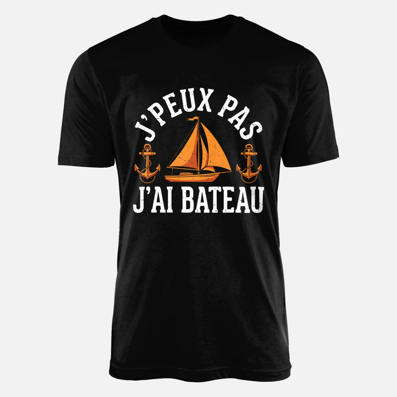 T-shirts: J'peux pas j'ai bateau