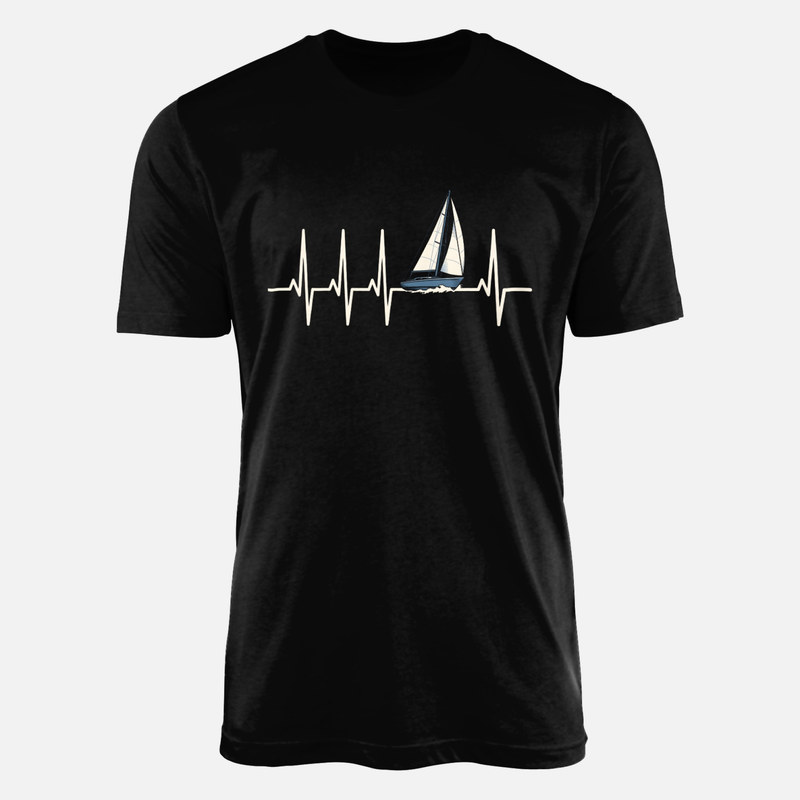T-shirts: Voilier et battement de c&oelig;ur