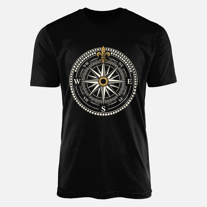T-shirts: Rose des vents nautique vintage