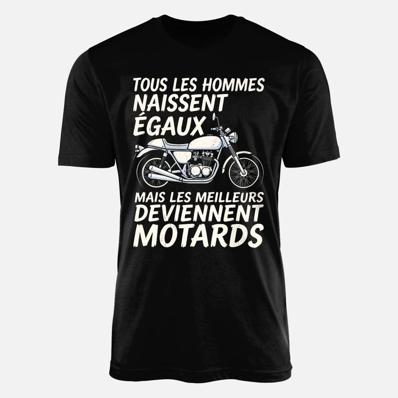 T-shirts: Les meilleurs deviennent motards