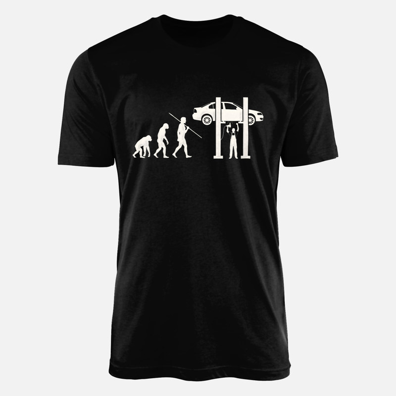 T-shirts: &Eacute;volution m&eacute;canicien automobile