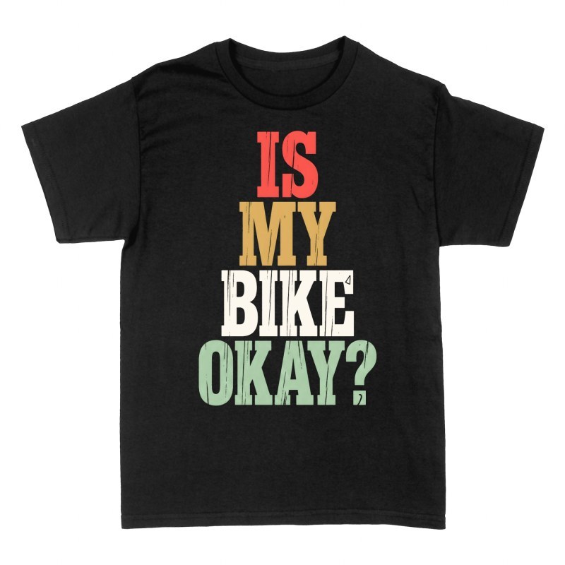 T-shirts: Mon v&eacute;lo va bien humour cycliste