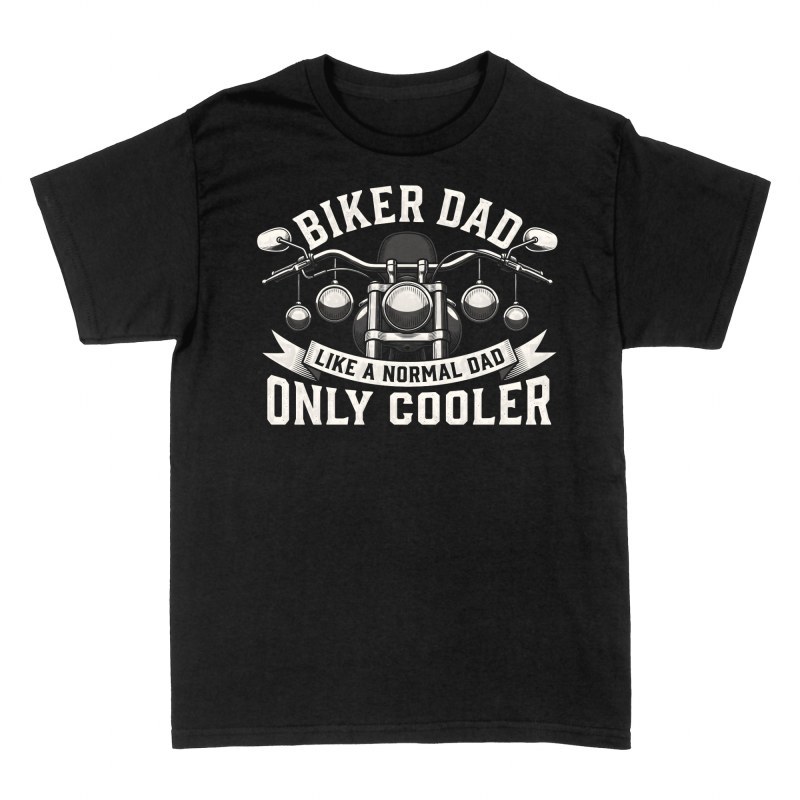 T-shirts: Papa motard plus