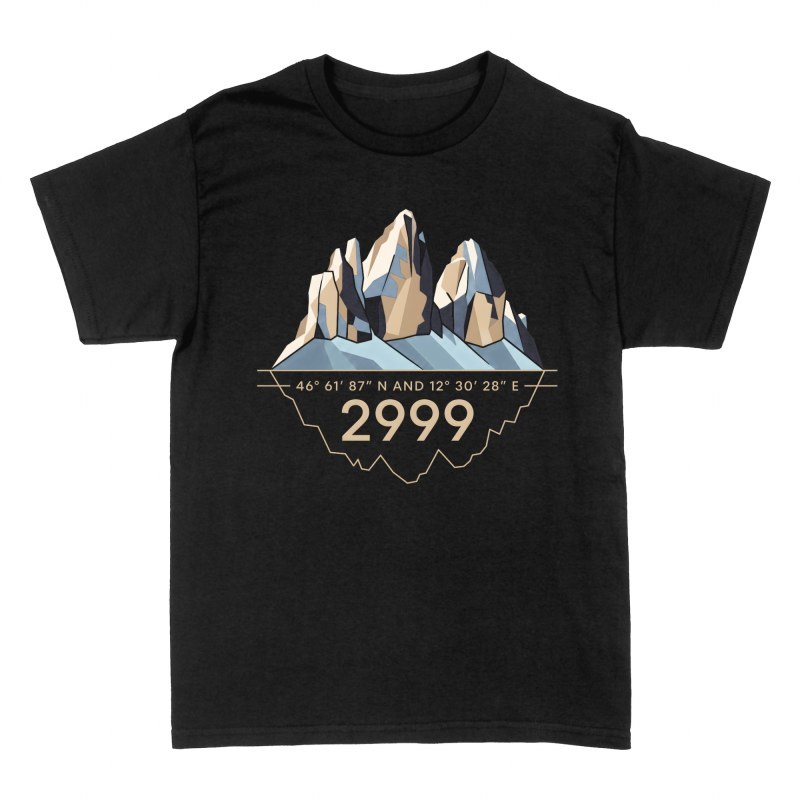 T-shirts: Montagnes coordonn&eacute;es et altitude