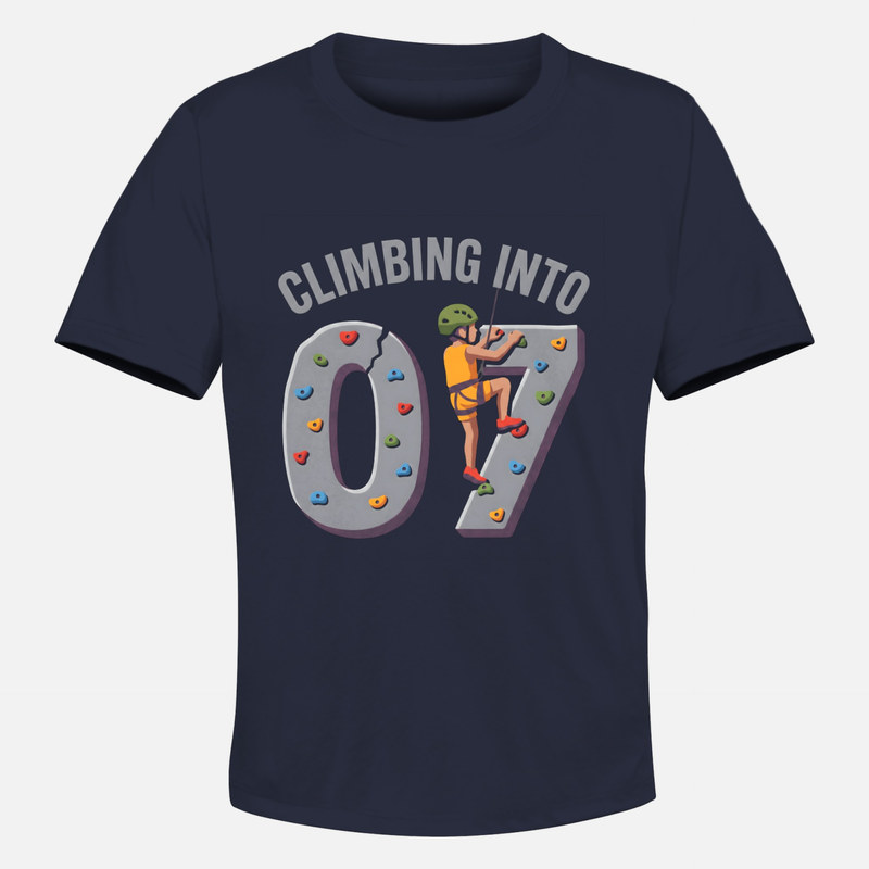T-shirts: Escalade vers mes 7 ans