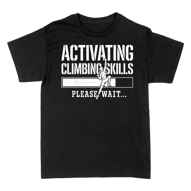 T-shirts: Activation des comp&eacute;tences d'escalade