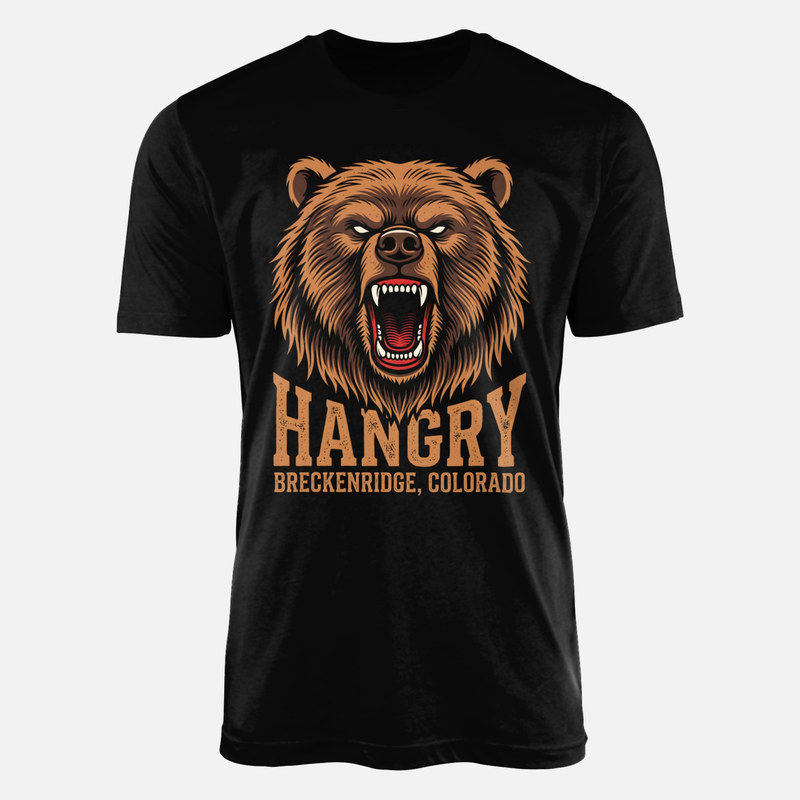 T-shirts: Ours en col&egrave;re Breckenridge Colorado