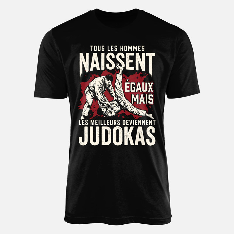 T-shirts: Les meilleurs deviennent judokas