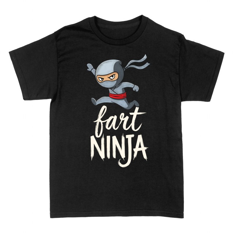 T-shirts: Ninja prout humour dr&ocirc;le