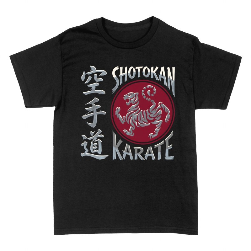 T-shirts: Tigre Shotokan karate traditionnel
