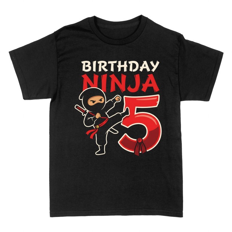 T-shirts: Ninja anniversaire 5 ans