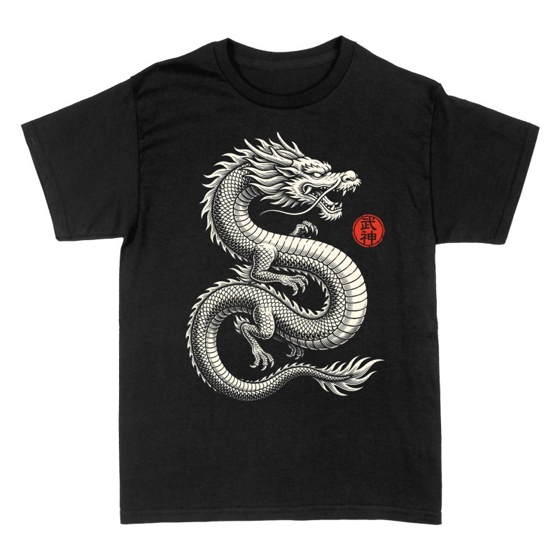 T-shirts: Combattant arts martiaux silhouette