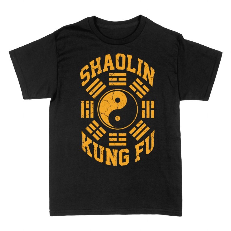 T-shirts: Kung-fu Shaolin yin yang et bagua