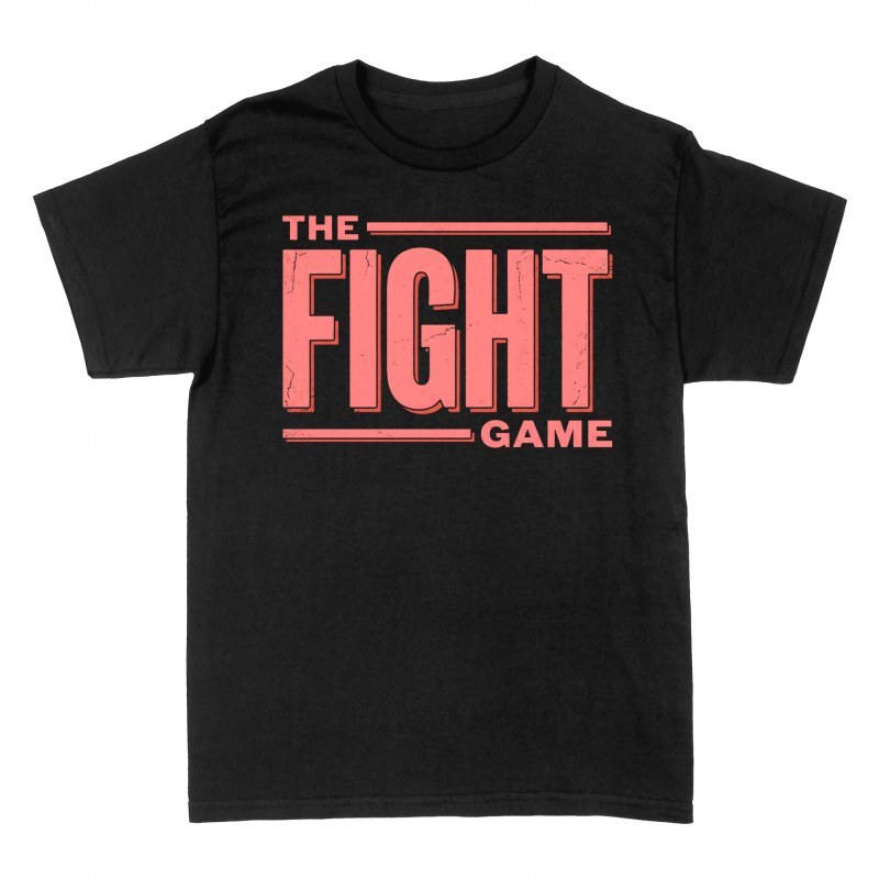 T-shirts: The Fight Game lettrage us&eacute;