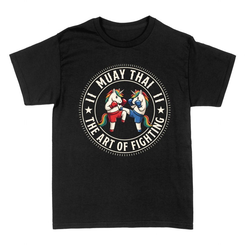 T-shirts: Licornes combat muay-tha&iuml;
