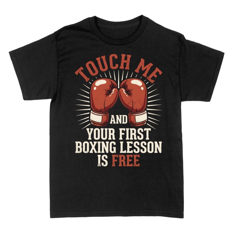 T-shirts: Gants de boxe premi&egrave;re le&ccedil;on gratuite