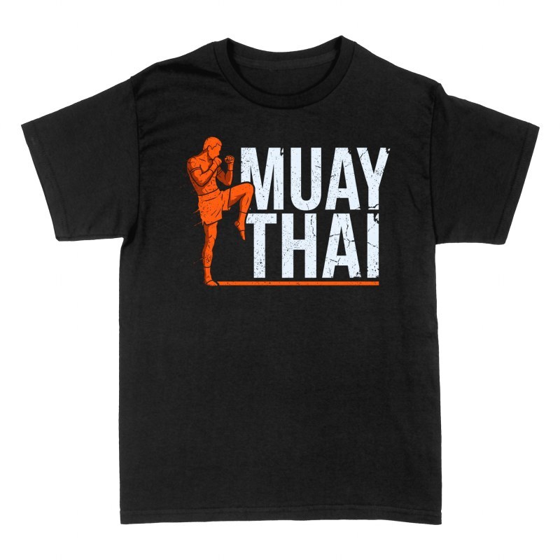 T-shirts: Combattant de Muay Tha&iuml; en garde