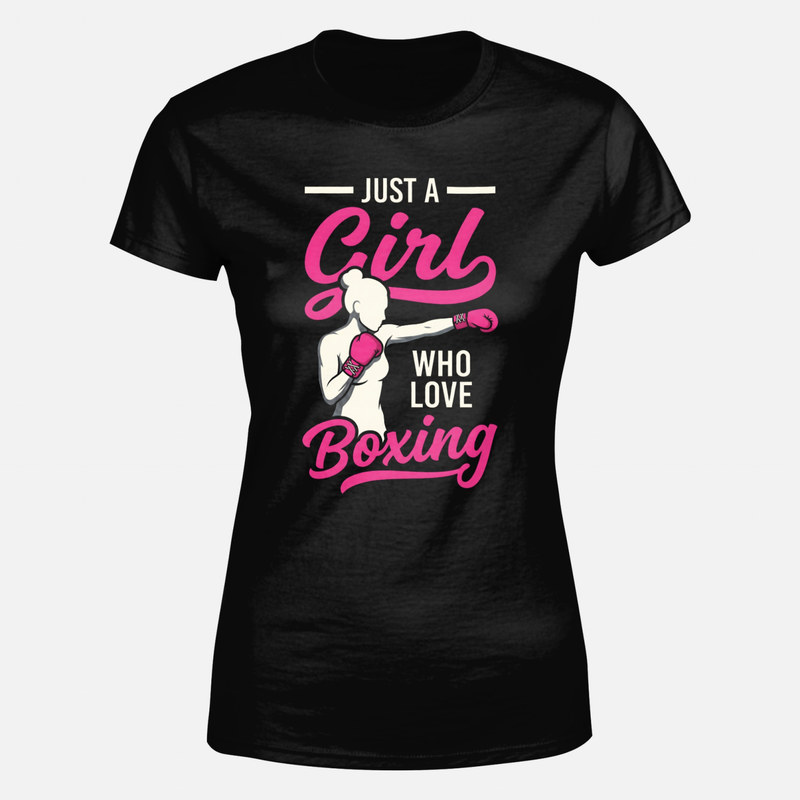 T-shirts: Juste une fille qui aime la boxe