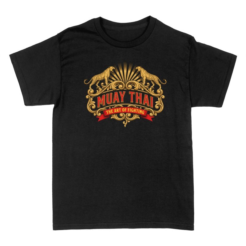 T-shirts: Muay thai tigres baroques