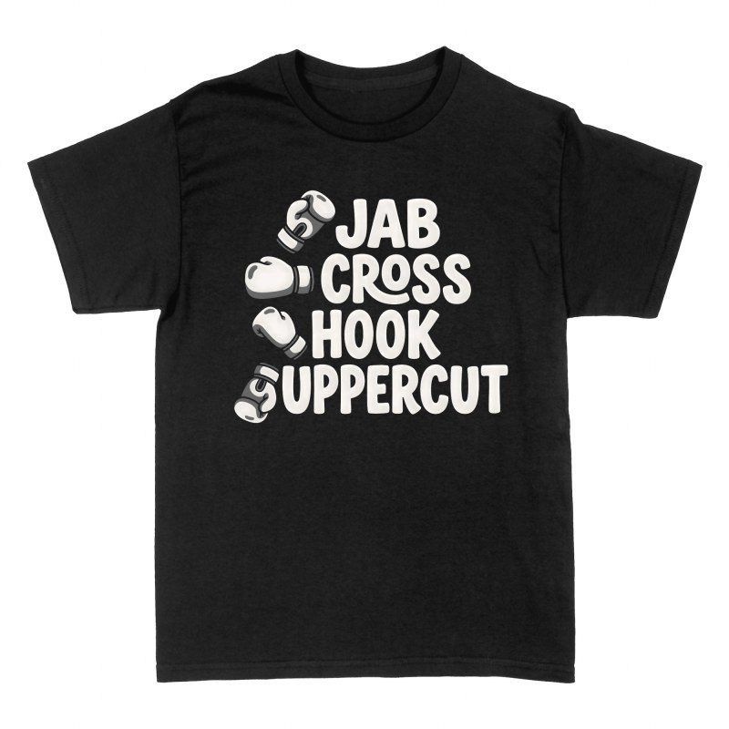 T-shirts: Combinaison de coups de boxe