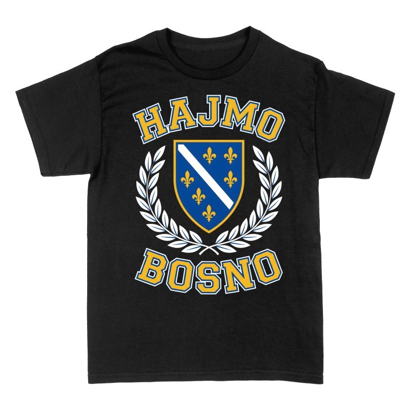 T-shirts: Blason bosnien fleur de lys et laurier