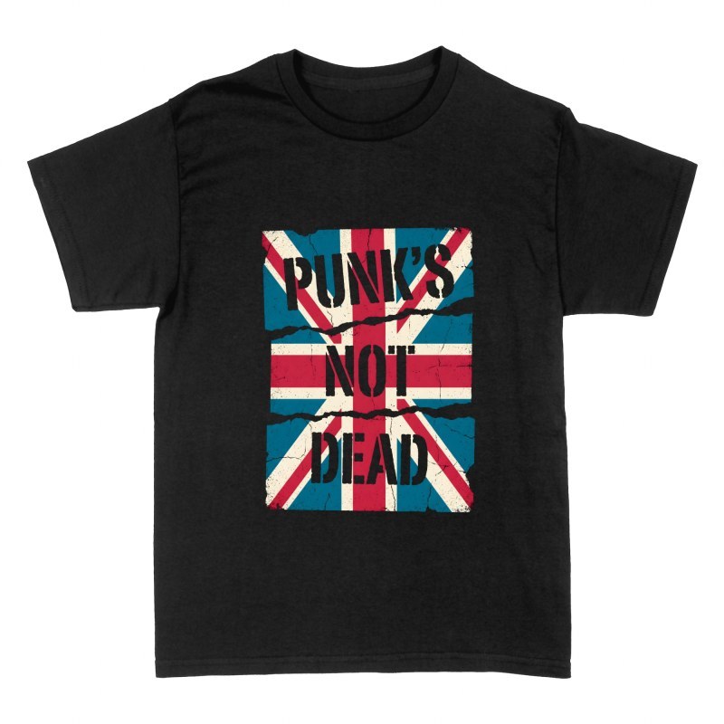 T-shirts: Drapeau britannique punk d&eacute;chir&eacute;
