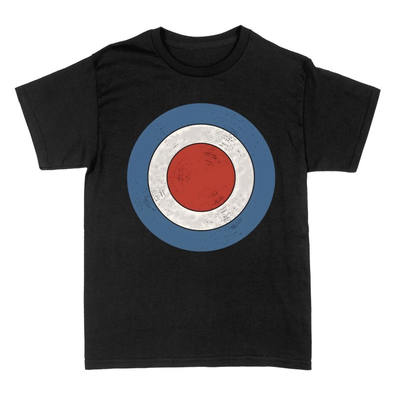 T-shirts: Cocarde mod vintage