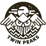 Stickers muraux: Twin Peaks Owl et le symbole
