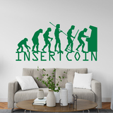 Stickers muraux: Evolution InsertCoin 2