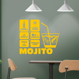 Stickers muraux: Cocktail Mojito 4
