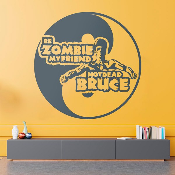 Stickers muraux: Bruce Zombie