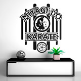 Stickers muraux: Miyagi karate school 2