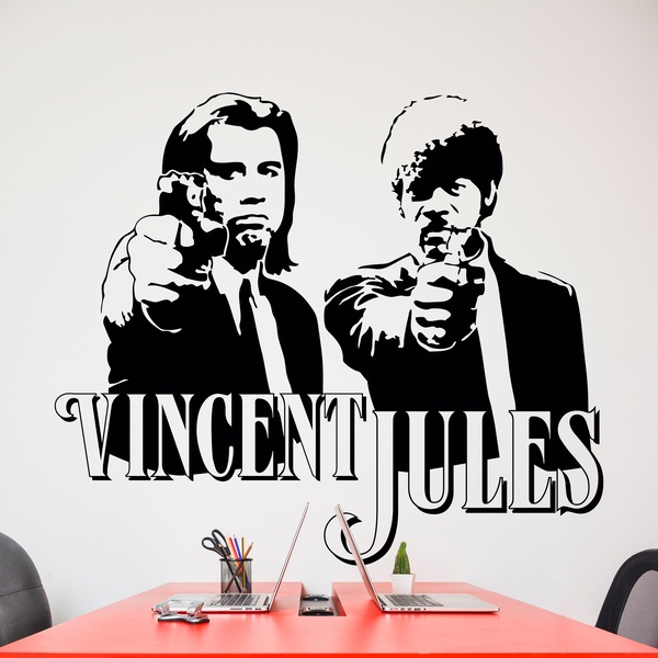 Stickers muraux: Vincent & Jules