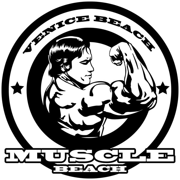 Stickers muraux: Arnold Muscle