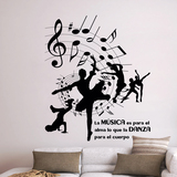 Stickers muraux: Musique et danse 2