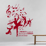 Stickers muraux: Musique et danse 3
