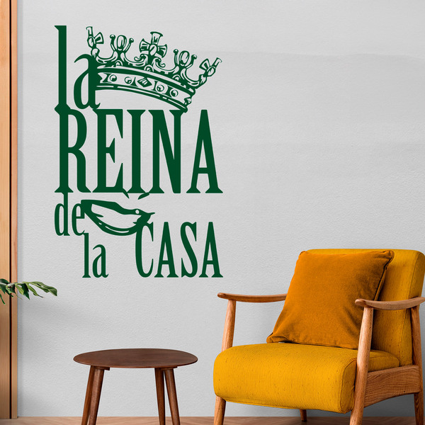 Stickers muraux: La Reina de la Casa