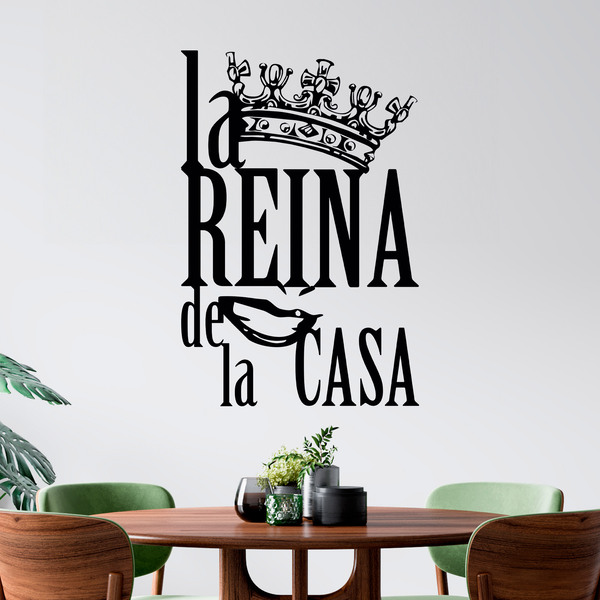 Stickers muraux: La Reina de la Casa